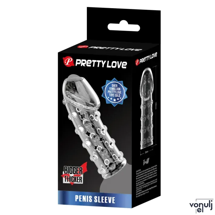 Péniszköpeny Pretty love Triff Clean - vízálló