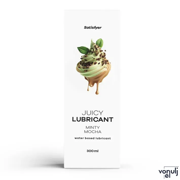Vízbázisú intim síkosító Satisfyer Minty Mocha 300 ml