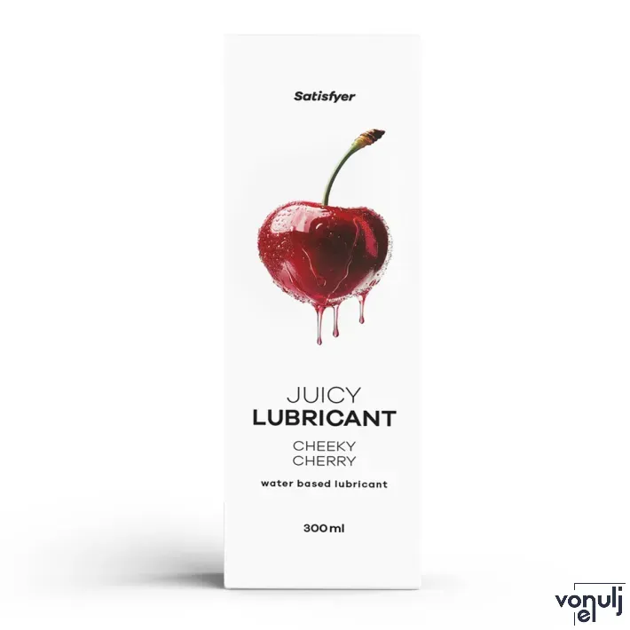 Vízbázisú intim síkosító Satisfyer Cheeky Cherry 300 ml