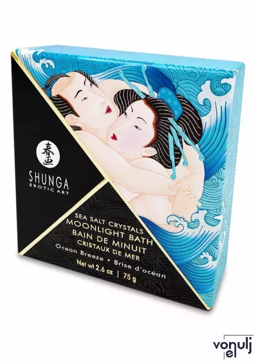 SHUNGA fürdőkristály Oriental Crystals Bath Salts Ocean Breeze 75 g - óceán illattal