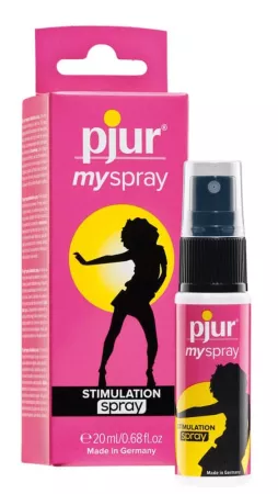 PJUR stimuláló spray Myspray Stimulation Spray Bottle 20 ml - hölgyeknek, vágyfokozó hatással