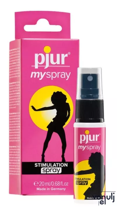 PJUR stimuláló spray Myspray Stimulation Spray Bottle 20 ml - hölgyeknek, vágyfokozó hatással