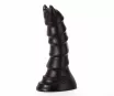 X-MEN fenékdugó Monster Plug 2 L - fekete színben, letapasztható, L-méretben, PVC, 28 cm