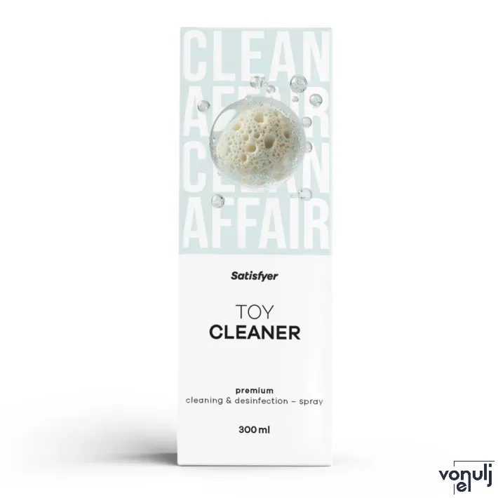 Szexjáték tisztító spray Satisfyer Toy Cleaner Premium 300ml