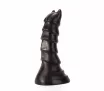 X-MEN fenékdugó Monster Plug 2 L - fekete színben, letapasztható, L-méretben, PVC, 28 cm