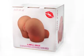 MISTRESS maszturbátor 2 Sweet Holes Flesh - realisztikus, testszínű, vagina és ánusznyílással, vízálló, vibráció nélküli