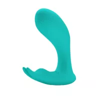 Csiklóizgatós g pont vibrátor Pretty Love Idabelle Green - akkumulátoros,vízálló