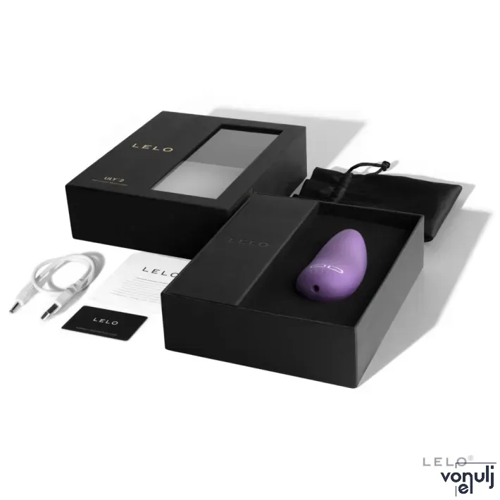 LELO rezgő csiklóvibrátor Lily 2 Lavender & Manuka Honey - levendula lila színben, vízálló, illatos, akkumulátoros