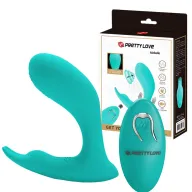 Csiklóizgatós g pont vibrátor Pretty Love Idabelle Green - akkumulátoros,vízálló