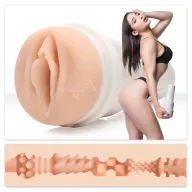 FLESHLIGHT maszturbátor Abella Danger - realisztikus, vagina formájú, testszínű, vízálló, vibráció nélküli