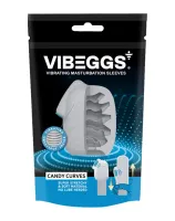 Maszturbációs tojás VIBEGGS Candy Curves - vibrátoros
