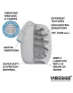 Maszturbációs tojás VIBEGGS Candy Curves - vibrátoros