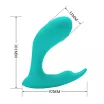 Csiklóizgatós g pont vibrátor Pretty Love Idabelle Green - akkumulátoros,vízálló