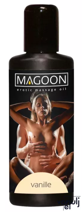 ORION MAGOON masszázsolaj Vanille Oil 100 ml - stimuláló vanília illattal, vízben oldódó