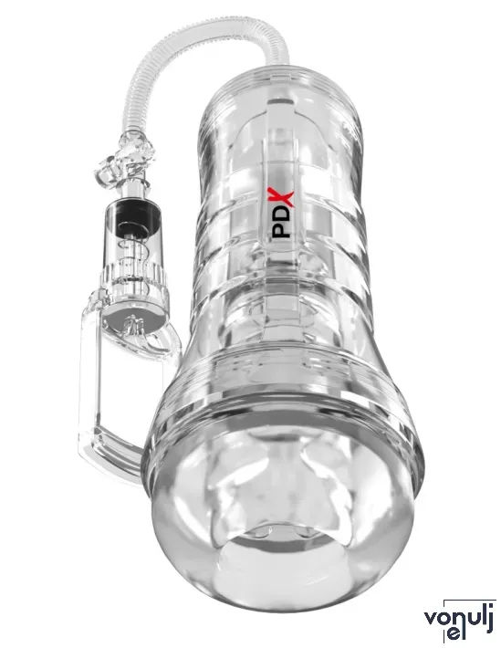 Péniszpumpa maszturbátor PDX Elite ViewTube Vac XXL - vízálló