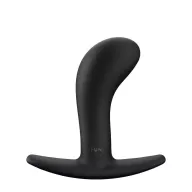 FUN FACTORY fenékdugó Bootie M Black - fekete színben, vízálló, M-méretben, szilikon (9.2 cm)