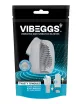 Maszturbációs tojás VIBEGGS Twisty Tongues - vibrátoros