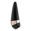 SATISFYER léghullámos csiklóizgató és vibrátor Pro 3 + - fekete-arany színben, vízálló, akkumulátoros