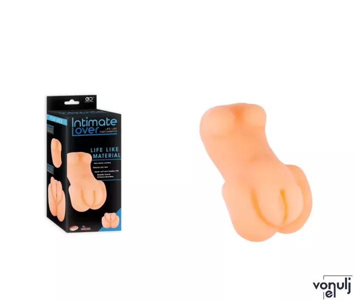 NMC maszturbátor Intimate Lover Masturbator 5,8" - realisztikus, mellekkel és vagina formájú testnyílással, testszínű, vízálló, vibráció nélküli
