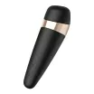 SATISFYER léghullámos csiklóizgató és vibrátor Pro 3 + - fekete-arany színben, vízálló, akkumulátoros