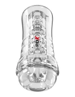 Maszturbátor PDX Elite ViewTube See-Thru - vízálló