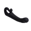CHISA NOVELTIES prosztata izgató Hand Gun - fekete színben, vibráció nélküli, vízálló, 24 cm
