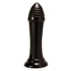 X-MEN fenékdugó 10.9 inch Butt Plug Black - fekete színben, letapasztható, PVC, 27 cm