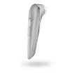 SATISFYER léghullámos csiklóizgató Luxury High Fashion - vibrációs funkcióval, ezüst színben, vízálló, akkumulátoros