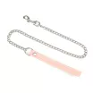 BDSM nyakörv pórázzal Liebe Seele Pink