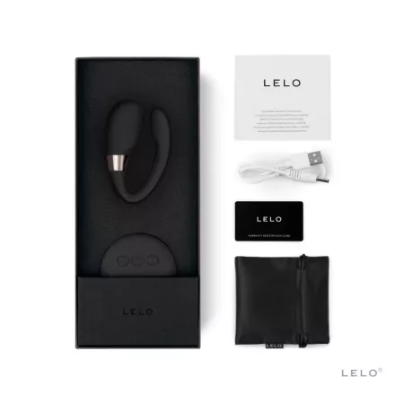 LELO párvibrátor Tiani 3 Black - fekete színben, vízálló, akkumulátoros, távirányítóval