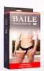 BAILE felcsatolható vibrátor Jessica Strap-on 1 - testszínű, távirányítóval, elemes, (17 cm)