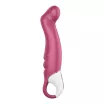 SATISFYER G-pontos vibrátor Petting Hippo - rózsaszín színben, vízálló, akkumulátoros