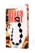CHISA NOVELTIES anál gyöngysor Playful Beads - fekete színben, vibráció nélküli, rugalmas, vízálló, (31 cm)