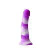 NS NOVELTIES élethű dildó COLOURS PLEASURE YUM YUM 6" DILDO PURPLE - lila színben, kis méretű, letapasztható, szilikon, vízálló (15 cm)