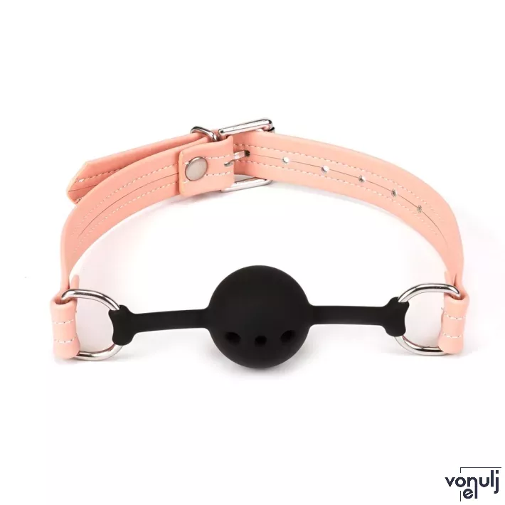 BDSM szájpecek Liebe Seele Pink
