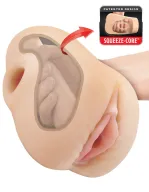Műpunci maszturbátor PDX Pussy Pounder - vízálló