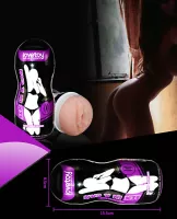 LOVETOY maszturbátor Sex In A Can Vagina Stamina Tunnel - realisztikus, vagina formájú testnyílással, vákuumos, vibráció nélküli,  vízálló