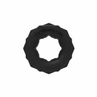 BATHMATE péniszgyűrű Power Ring Spartan - fekete színben, vízálló, vibráció nélküli