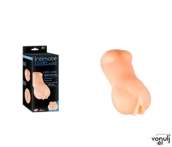 NMC maszturbátor Intimate Lover Masturbator 6,1" - realisztikus, mellekkel és vagina formájú testnyílással, testszínű, vízálló, vibráció nélküli