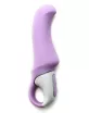 SATISFYER G-pont vibrátor Vibes Charming Smile - lila színben, vízálló, akkumulátoros