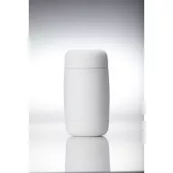 TENGA maszturbátor Puffy Sugar White - fehér színben, gömbös belső stimuláló felszínnel, vízálló