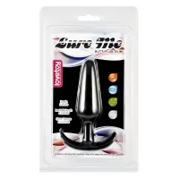 LOVETOY fenékdugó Lure Me Classic Anal Plug L - fekete színben, L méretben, vízálló, szilikon,  ( 12.2 cm )
