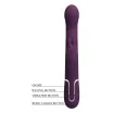 Csiklóizgatós g pont vibrátor Pretty Love Laursen Purple II - akkumulátoros, vízálló