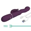 Csiklóizgatós g pont vibrátor Pretty Love Laursen Purple II - akkumulátoros, vízálló