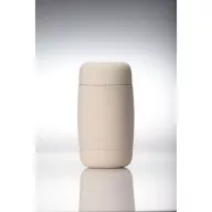 TENGA maszturbátor Puffy Latte Brown - barna színben, hálószerű belső stimuláló felszínnel, vízálló