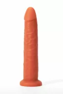 X-MEN élethű dildó 6.5" Colours Pleasure Flesh 2 - Közepes méretű, herék nélkül, letapasztható, testszínű, szilikon (17 cm)