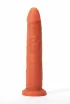X-MEN élethű dildó 6.5" Colours Pleasure Flesh 2 - Közepes méretű, herék nélkül, letapasztható, testszínű, szilikon (17 cm)