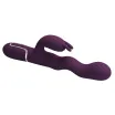 Csiklóizgatós g pont vibrátor Pretty Love Laursen Purple II - akkumulátoros, vízálló
