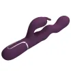 Csiklóizgatós g pont vibrátor Pretty Love Laursen Purple II - akkumulátoros, vízálló