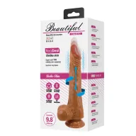 Élethű vibrátor Baile Beautiful Calisto 9,8" - akkumulátoros, 25 cm